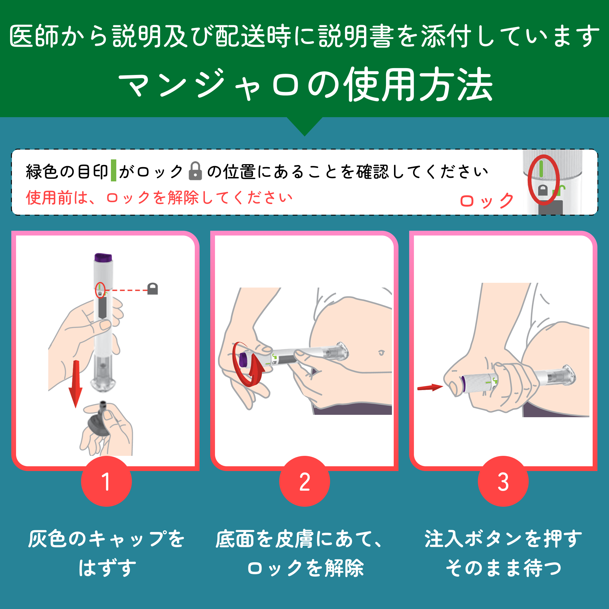 GIP・GLP-1ダイエット注射 - 送料込み・クール便配送・最短当日発送